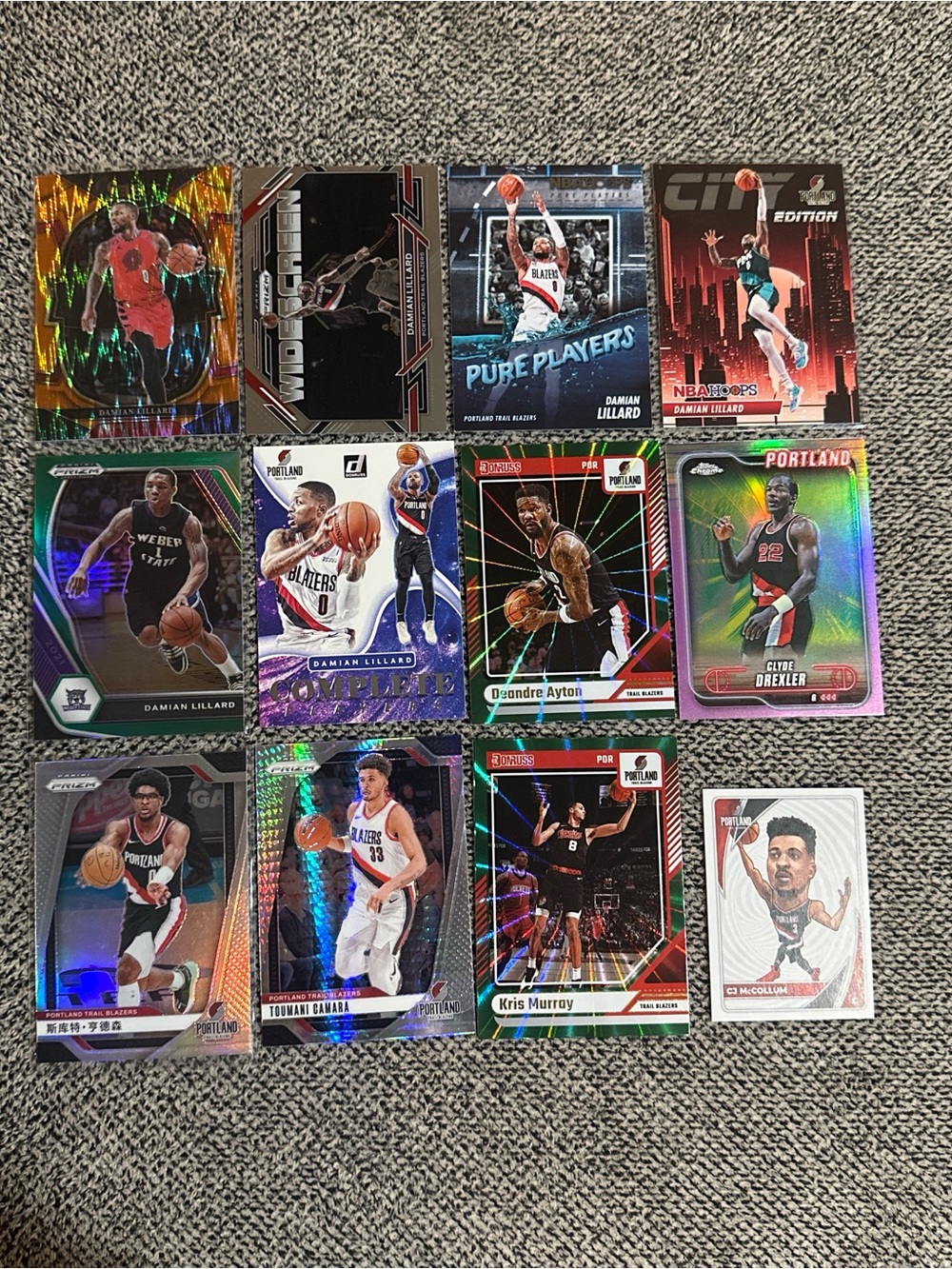Portland Trail Blazers Lot (39)